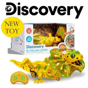 NEW Discovery Kids Robot RC Frilled Lizard Wireless Controller with Motion Activ